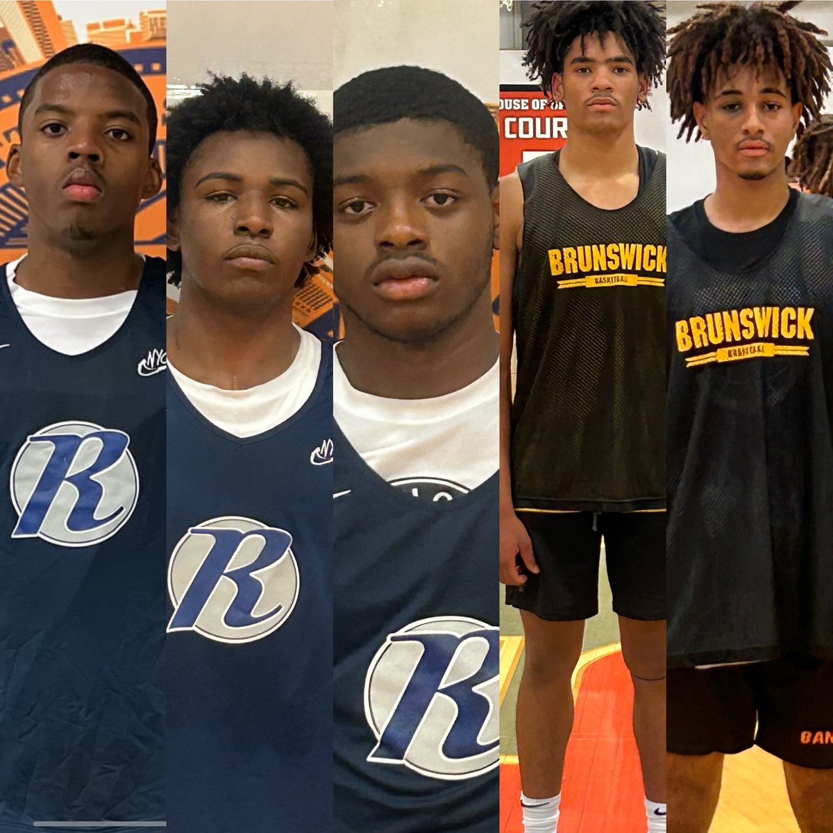 Manhattan Sports 🍁 🏀 League 
Playoff  Results!
 -1st Round 

- Earl Monroe  (NYC) Def Brunswick  (CT) 
 
“🔑 Players “ 
Raymond Kennard  ‘25 Earl Monroe 
Kareem Kanuteh ‘26 Earl Monroe  
Fode Konate ‘25  Earl Monroe 
Rhaki Lum ‘26 Brunswick  
Jaylen Johnson ‘26 Brunswick 🎥 ⬇️