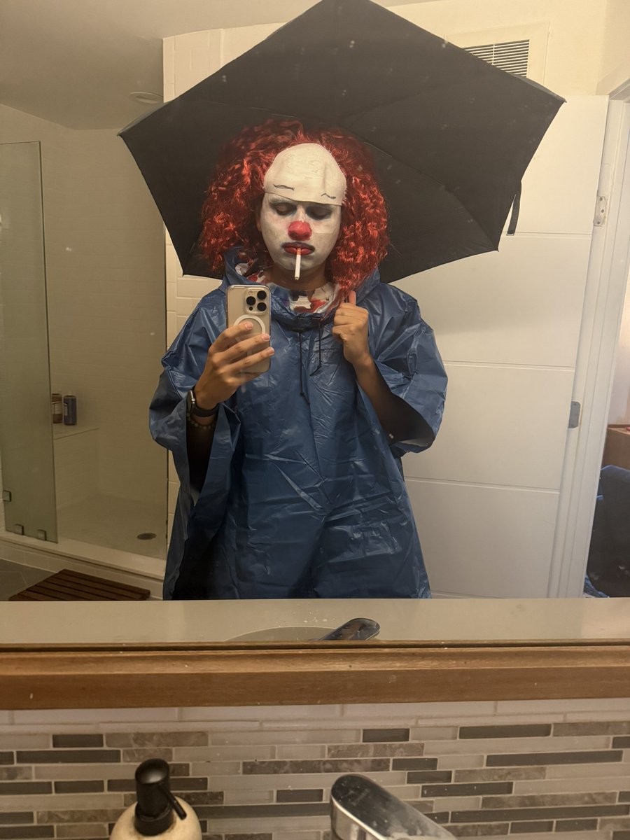uberber_'s tweet photo. It’s always “why you killing?” And never “what’s killing you?” Happy Halloween folks @TimCurryNews https://t.co/YJ5VcXHF8T