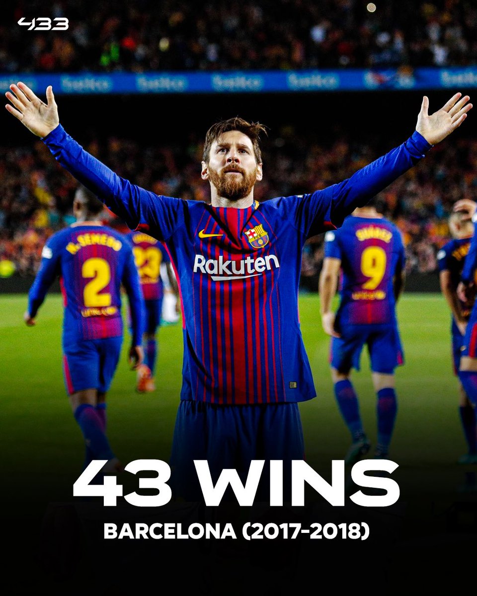 433's tweet photo. Real Madrid’s unbeaten streak in La Liga ends here ⛔️❌ https://t.co/B9wvN5gR4Q