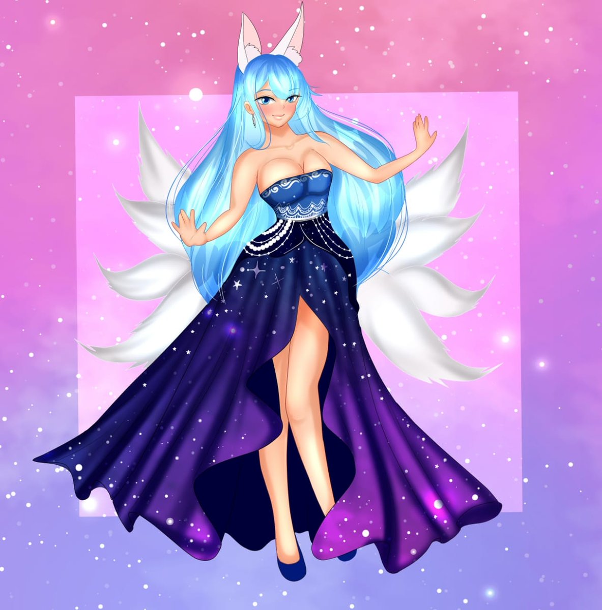 I'm back....!
After a long break......
Commission done for my  client ❤️

#VtuberDebut #Vtubers #VTuberUprising #VTUBERSUPPORTCHAIN #VtuberUprisings #VtuberEN #PNGtubers #nsfwtw #logo #banner #anime #animegirl #AnimeArt