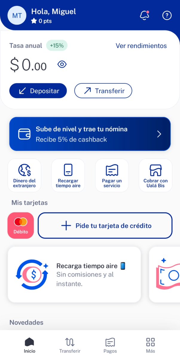 miguelrochat's tweet image. Wow!!! hoy en menos de tres minutos abrí mi cuenta Ualá y la tarjeta fisica ya esta en camino, bien hecho tío @uala_mex 👏

@uala #UalaMexico #Debito #Banco @pbarbieri