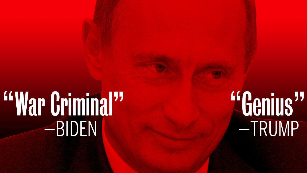 Choices2020's tweet photo. In their debate, Kamala Harris told Trump that Putin “would eat you for lunch” and said that, if the Republican were to become president, “Putin would be sitting in Kyiv right now.” https://t.co/NPlpASqi7w