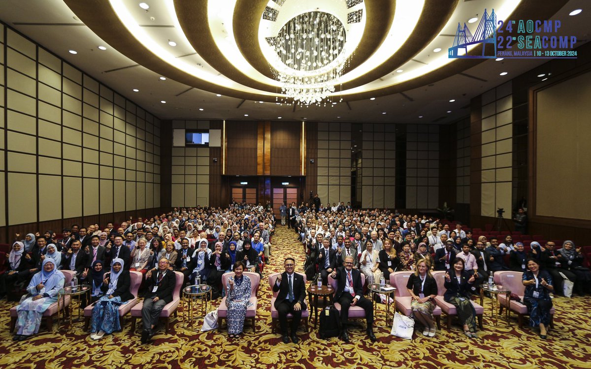 delsikariman's tweet photo. 24th AOCMP, Penang Malaysia 10-13 October 2024 https://t.co/lN8Seyo7ab
