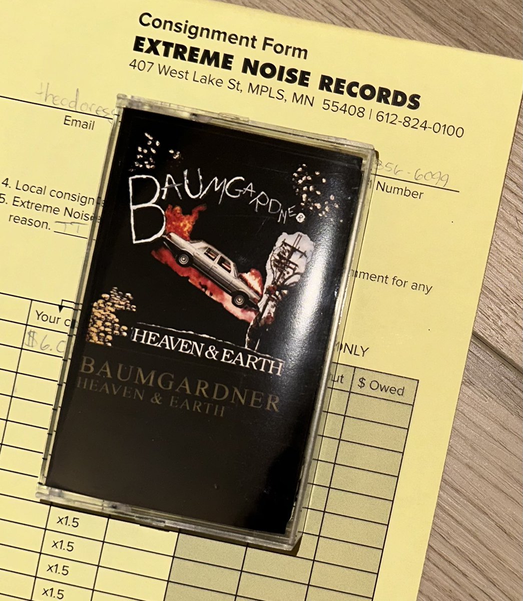 HEAVEN &amp; EARTH CASSETTES AVAILABLE <a href="/ExtremeNoiseMN/">ExtremeNoiseRecords</a> 

Thanks to Tim for hitting us up thru the grapevine