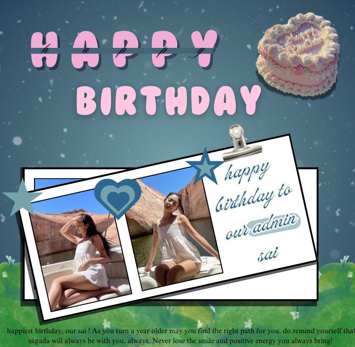 🖇️ ; 10.27.24 

Happiest birthday our dearest admin @saijwy ! I hope you'll never lose the smile and positive energy you bring out for others. As you turn a year older, may you find the right path and right people along with your journey. Sagada will always be here you, wly! 💕