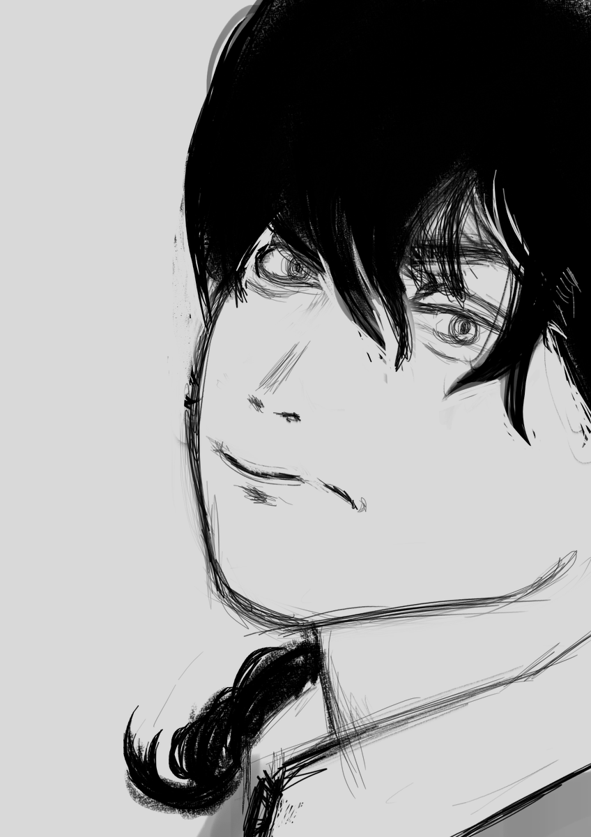 hiilad1's tweet photo. Day 26 of #chainsawtober, with just a simple face sketch for Asa https://t.co/KgaK6c7uLz