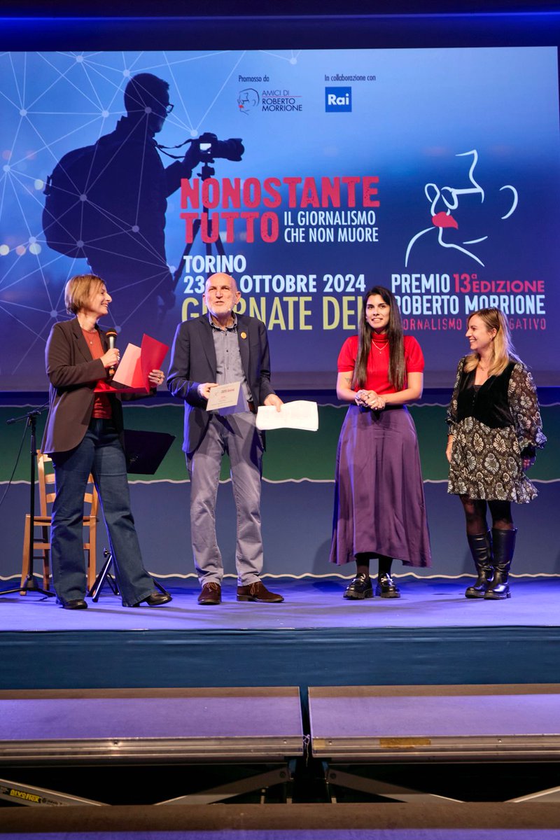 premiomorrione's tweet photo. #giornalismo Vince il #premiomorrione 2024 l'inchiesta OLTRE di @BeatrixPetrella, il radio podcast sull'universo incel, i celibi involontari che odiano le donne. Tutor @mich3lamancini di @Radio1Rai 
#giornalismoinvestigativo https://t.co/wuryWBb6uJ