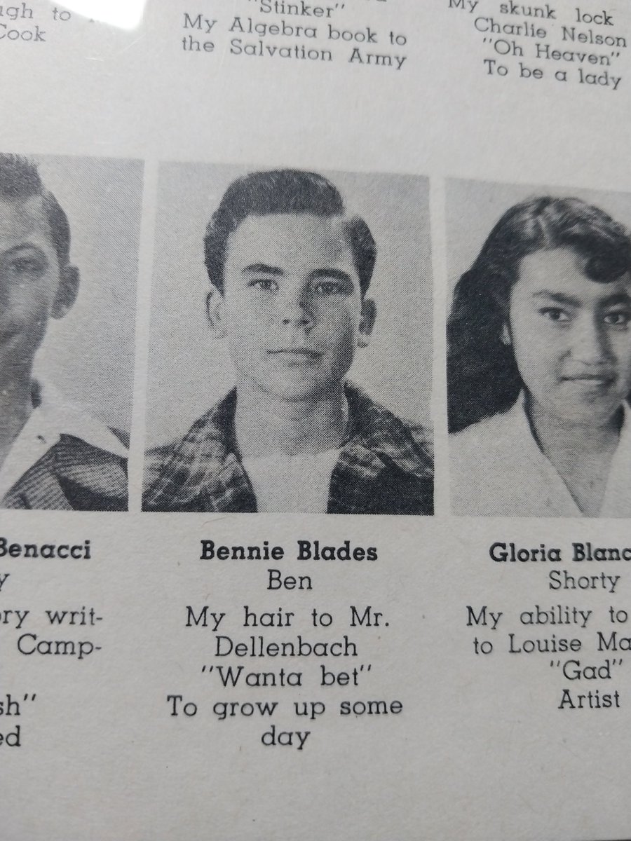 AllanLagumbay's tweet photo. Emerson Junior High 1948 - the simulation rolls a D&amp;D Rogue. https://t.co/dXEKES484B