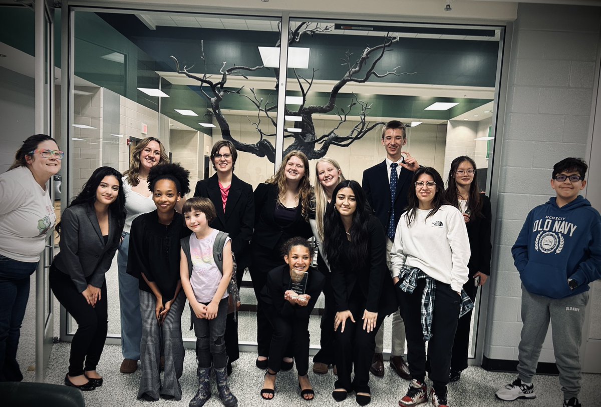 DESOTO RESULTS:
🏆North takes 3rd place trophy!🏆 
In Novice:
Jade &amp; Dannai go 2-3 
Serena &amp; Cora go 4-1 taking 10th 
Annie &amp; Waluwae take 1st
In OPEN: 
Celeste &amp; Denisse go 1-4
Maggie &amp; Ethan go 2-3 
Elle &amp; Ashlyn go 3-2 
ANAZING JOB EAGLES!
#NorthStrong
#FlyHighEagles