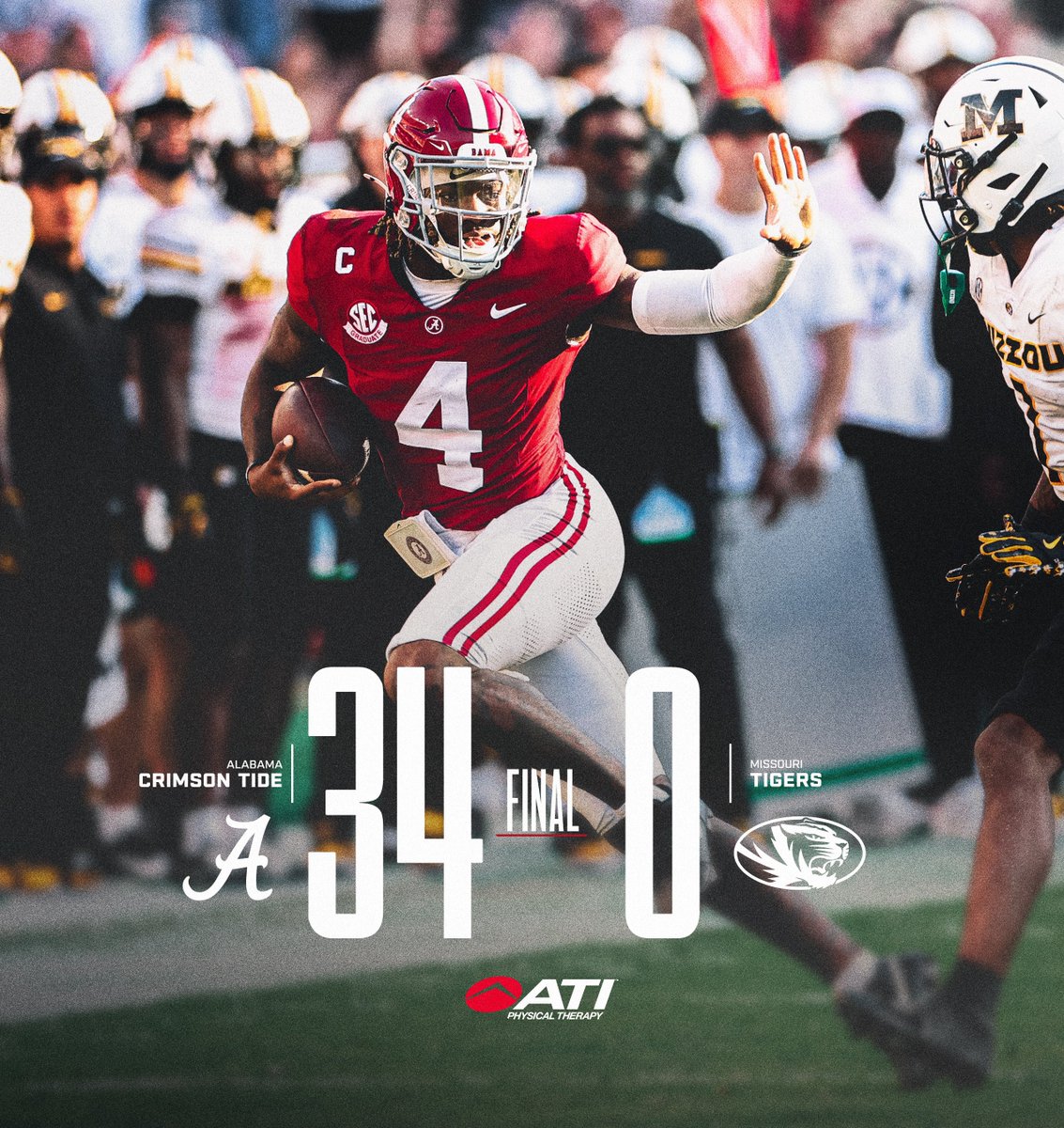 Alabama Football tweet media