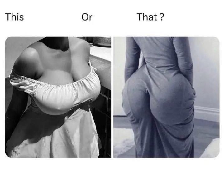 PostingOften's tweet image. Men, this or that?

A. This

B. That

C. Both