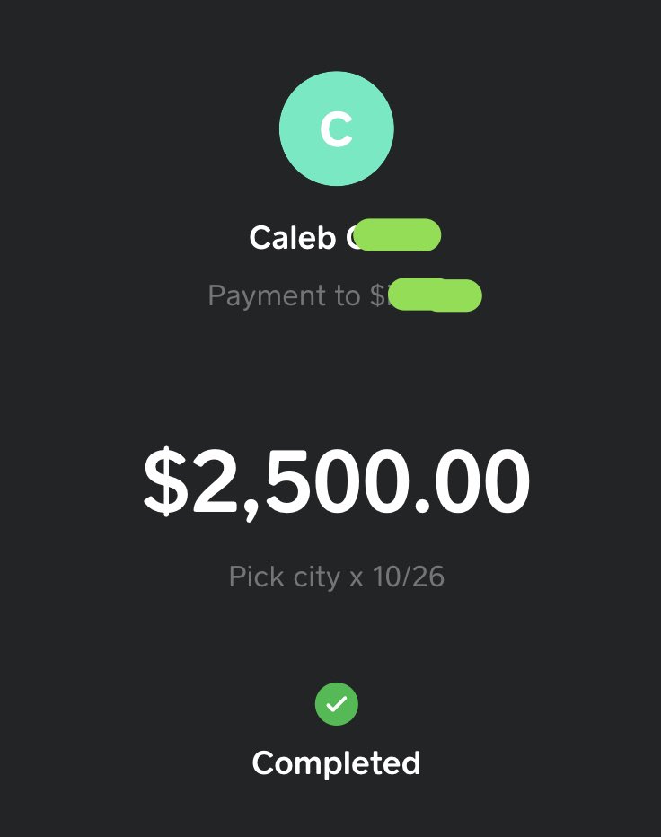 Anyone else need $2,500? 😎