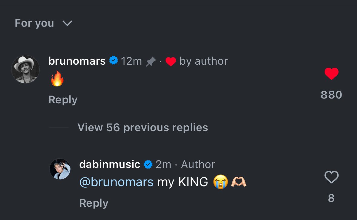 dabinmusic's tweet photo. APPROVED BY THE KING HIMSELF 😭 https://t.co/d9eOJL75ux