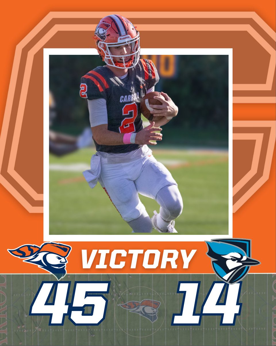 Carroll University Athletics (@pio_athletics) on Twitter photo FINAL
<a href="/piofootball/">Carroll U Football</a> picks up their third victory in the last four contests! #GoPios #d3fb FINAL
<a href="/piofootball/">Carroll U Football</a> picks up their third victory in the last four contests! #GoPios #d3fb