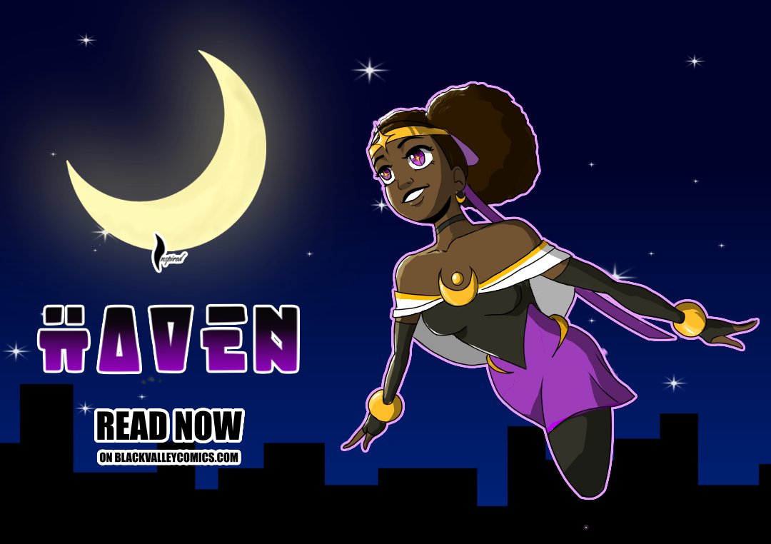 101_inspired's tweet photo. The long wait is over!! HAVEN is finally out🔥🔥 and available to read on the Black Valley Comics website and app

read it here!!
https://t.co/Z2pcK93gks https://t.co/fSt63zPHCw