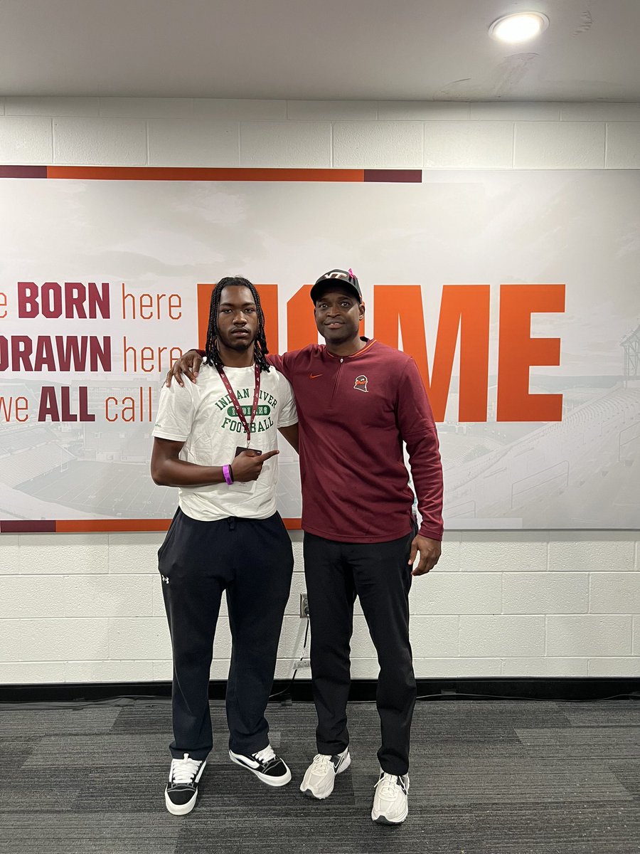 Darnell Stokes Jr. (@darnellstokes1k) on Twitter photo Great game day visit with the Hokies. Thank you <a href="/HokiesFB/">Virginia Tech Football</a> for having me, keep it up. <a href="/CoachPryVT/">Brent Pry</a> <a href="/arnavb_/">Arnav Bommareddy</a> <a href="/GunterBrewer/">Gunter Brewer</a> Great game day visit with the Hokies. Thank you <a href="/HokiesFB/">Virginia Tech Football</a> for having me, keep it up. <a href="/CoachPryVT/">Brent Pry</a> <a href="/arnavb_/">Arnav Bommareddy</a> <a href="/GunterBrewer/">Gunter Brewer</a>