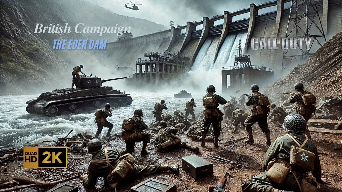LordMalikon's tweet photo. Call of Duty » Episode 10 is up right now.
https://t.co/yF4kmA2nhm
British Campaign: The Eder Dam
#CallofDuty #cod2003 https://t.co/Nc000yRzkk