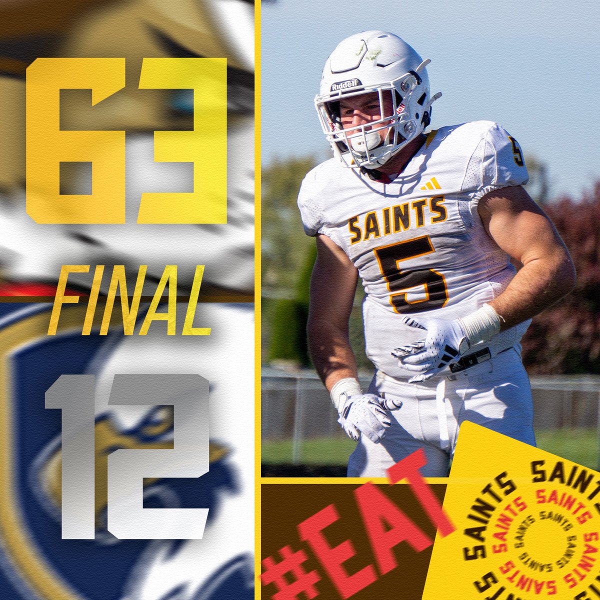 3 in a row? That's called a winning streak.

#EAT