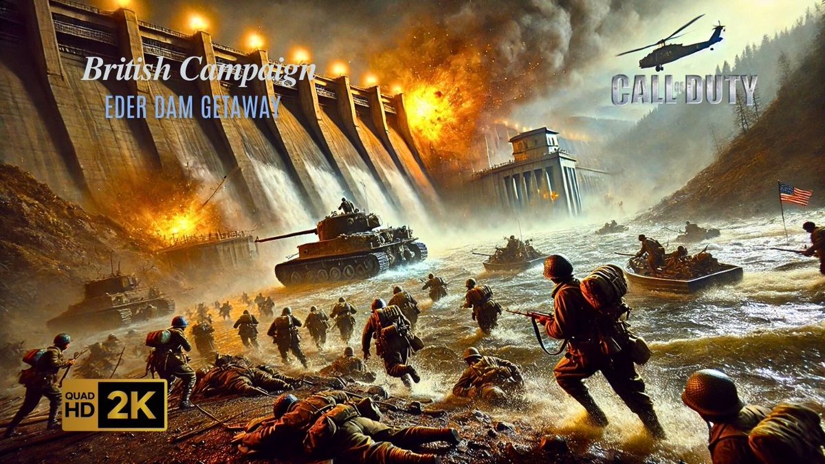 LordMalikon's tweet photo. Call of Duty » Episode 11 is up right now.
https://t.co/8oe4XlX2jw
British Campaign: Eder Dam Gataway
#CallofDuty #CoD2003 https://t.co/dsvmypJIdE
