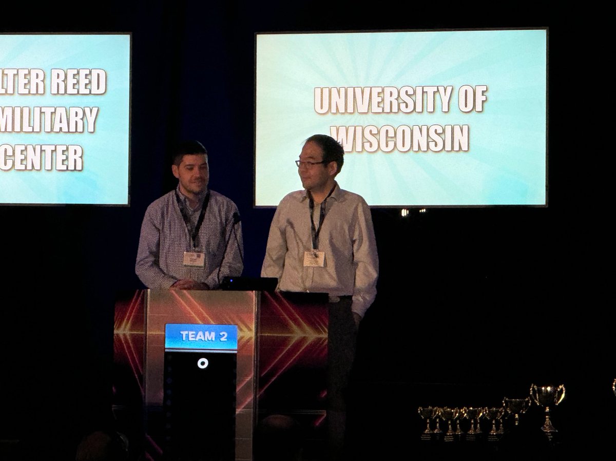 EosDoc's tweet photo. FIT Bowl was tonight with Drs. Russell Behmer and Dan Gao representing UW Allergy/Immunology. Tough round of questions and unfortunately did not  make it past first round. @uw_APCC https://t.co/CWNJJkNc1b