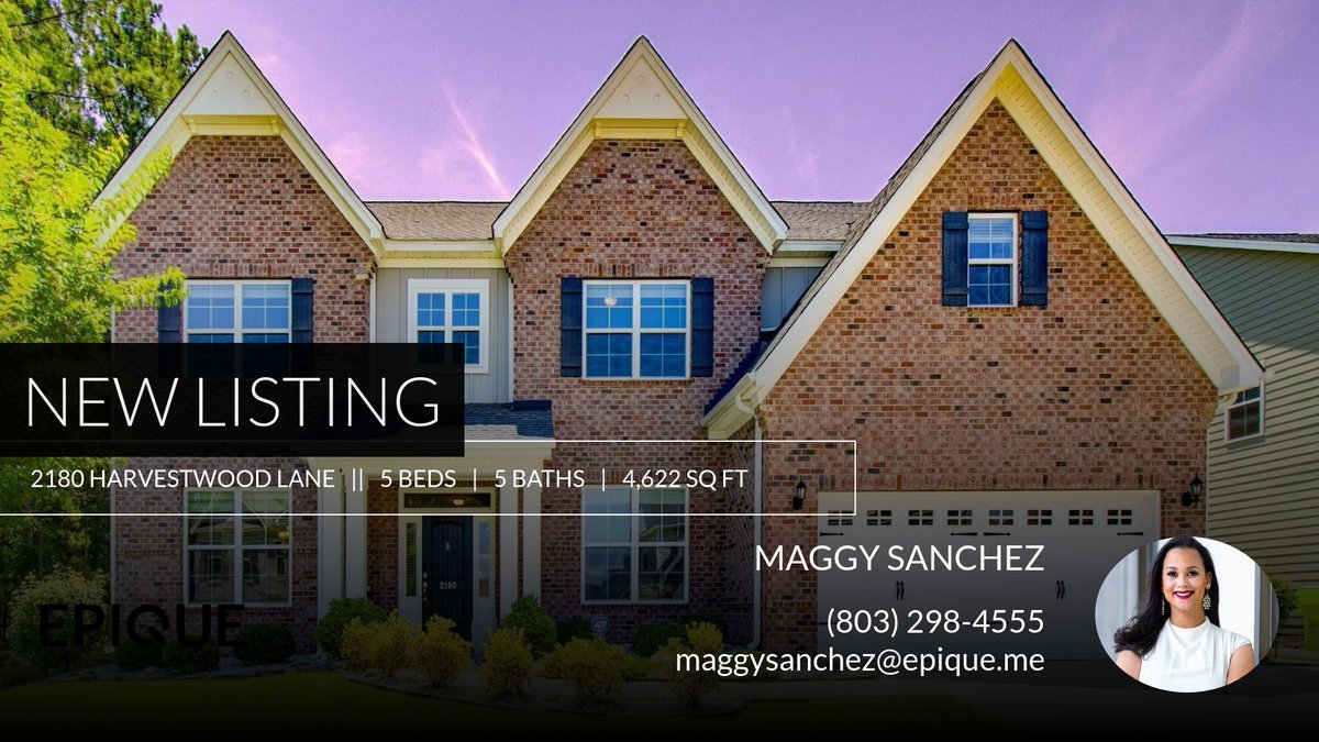 ItsMaggySanchez's tweet photo. 📍 New Listing 📍 Take a look at this fantastic new property that just hit the market located at 2180 Harvestwood Lane in Chapin. Reach out here or at (803) 298-4555 for more information https://t.co/TbeYBecQ5X https://t.co/mY3ScB7TDN