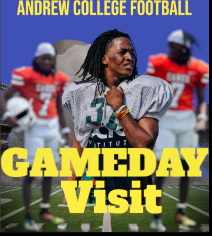 Thankful For The Opportunity To Attend Andrew College Today, Everything was on point,and THEY WON!!!Thank You Coach <a href="/Dr_NickGarrett/">Dr. Nick Garrett</a>  
#decisions 
<a href="/CoachDaniels06/">Coach Daniels</a>