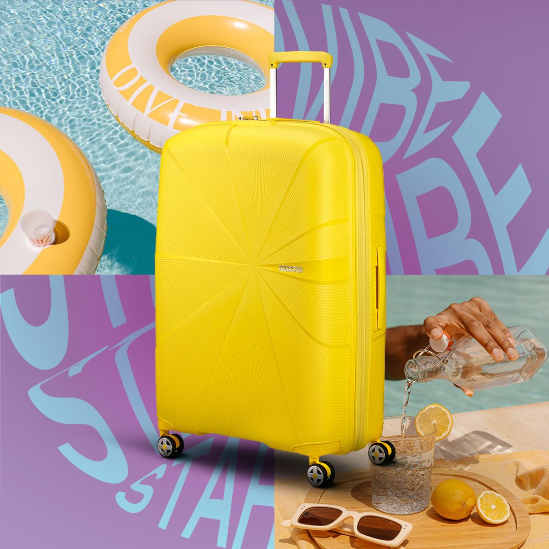 💛Con Starvibe estás listo para viajar y brillar con estilo. 💛

#AmericanTourister #MeAndMyAT #FullColor #Starvibe #NewCollection
