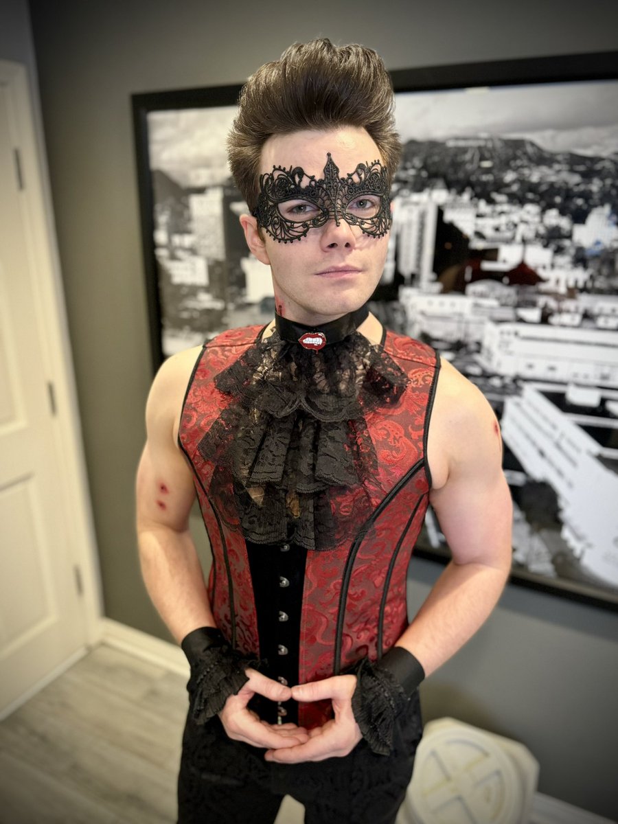 chriscolfer's tweet image. Halloweenie 2024! I was a snack. Get it? Get it?