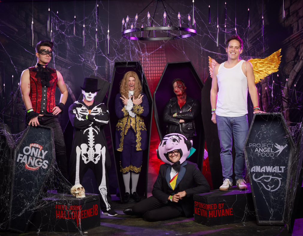 chriscolfer's tweet image. Halloweenie 2024! I was a snack. Get it? Get it?