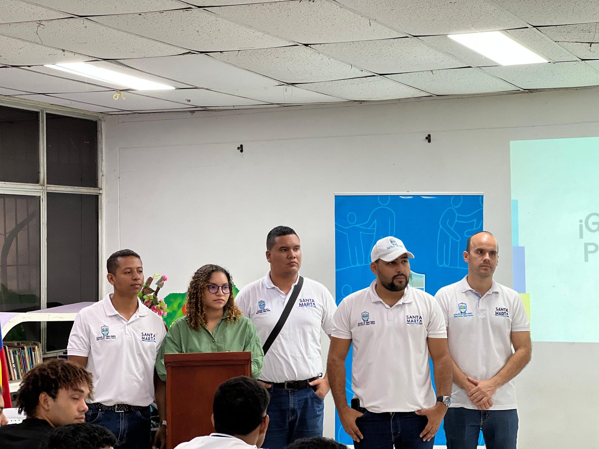 Santa Marta Joven 500+ con esta iniciativa buscamos promover una transformación activa positiva con las juventudes del Distrito de Santa Marta. El compromiso de nuestro alcalde <a href="/CarlosPinedoC/">Carlos Pinedo Cuello</a> con las nuevas ciudadanías es un hecho!!
#NosUneLasJuventudes