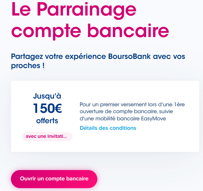 GuiracheM's tweet photo. Parrainage boosté BoursoBank en ce moment! 🥳
150€ offerts à l’ouverture d'un compte avec CB Visa Ultim 💰 
Code : MOJA1615
Lien : https://t.co/FObdtQnovf

#Boursorama #Promotion #NewYear2025 #Referral https://t.co/Uyj494AHaj