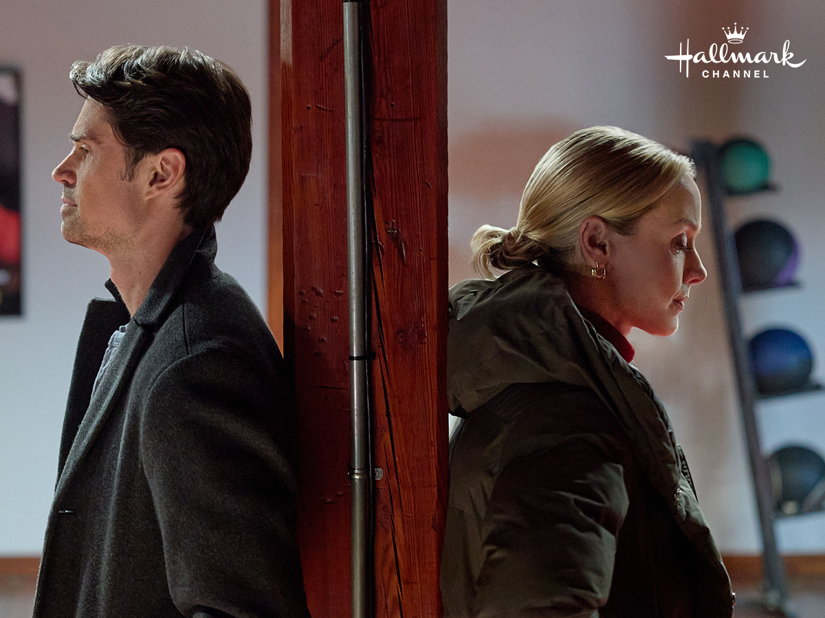 Who says Christmas plans can't involve a blind date and a jewelry heist? 💎 #TheChristmasCharade premieres in 30 minutes! #CountdownToChristmas <a href="/RachieSkarsten/">Rachel Skarsten</a> <a href="/Corey_Sevier/">Corey Sevier</a>