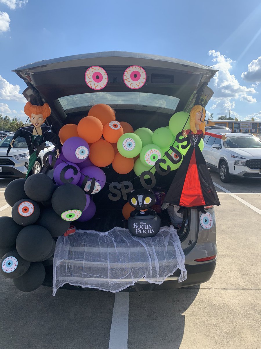 Trunk or Treat with <a href="/CISDPolice/">Conroe ISD Police</a>