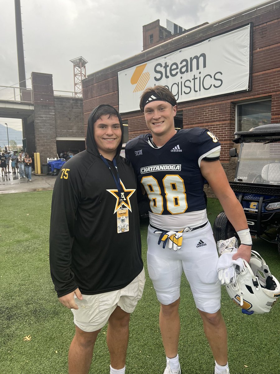 Landon Salter (@landon_salter26) on Twitter photo Had a great GameDay visit <a href="/GoMocsFB/">Chattanooga Football</a> <a href="/CoachKevinRevis/">Kevin Revis</a> <a href="/_thehannahb/">Hannah B</a> <a href="/Coach_Sprad/">Ricky Spradling</a> <a href="/coachripshwtime/">coachripshowtime</a> Had a great GameDay visit <a href="/GoMocsFB/">Chattanooga Football</a> <a href="/CoachKevinRevis/">Kevin Revis</a> <a href="/_thehannahb/">Hannah B</a> <a href="/Coach_Sprad/">Ricky Spradling</a> <a href="/coachripshwtime/">coachripshowtime</a>
