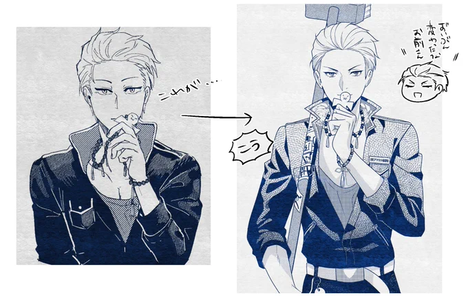 5年とか前の絵のリベンジマッチでした 成長感じてとても気持ちいい 