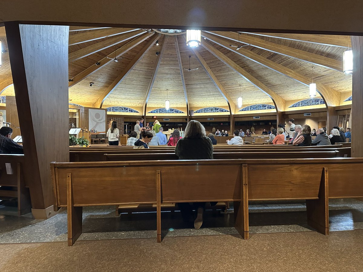 GoodShepherdWM's tweet image. Have a blessed weekend! ✝️ #viewfromthebackpew ⛪️