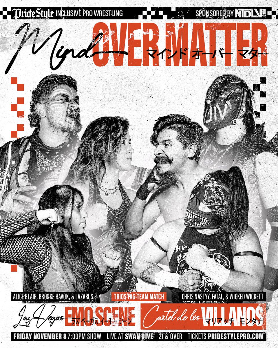 PrideStyle 🖤 Inclusive Pro Wrestling tweet media