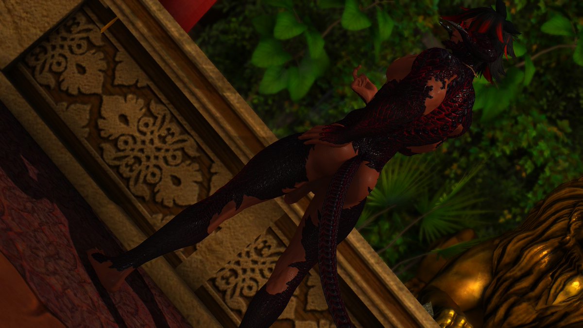 vodjs_ff14's tweet photo. Zansei deciding to show off what all he has to offer. Any one willing to take him up on his offer? https://t.co/AVaSxpKhsQ