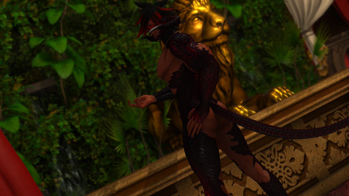 vodjs_ff14's tweet photo. Zansei deciding to show off what all he has to offer. Any one willing to take him up on his offer? https://t.co/AVaSxpKhsQ