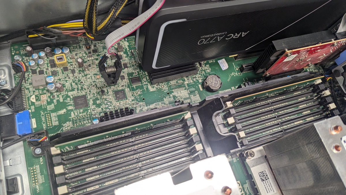 Sometimes I like to touch my computers all the way deep down there. 🤣 #bios #rebar #aibox
