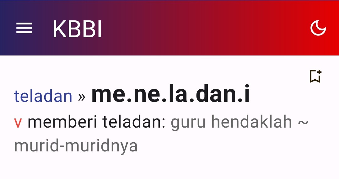irapryanto's tweet photo. @jurnalpostcom Ki Hajar Dewantara Meneladani kita ✅

Kalau kita meneladan ajaran Ki Hajar Dewantara.

Meneladan tanpa akhiran i artinya mengikuti, meniru, mencontoh. https://t.co/KPZ1vbuIgp