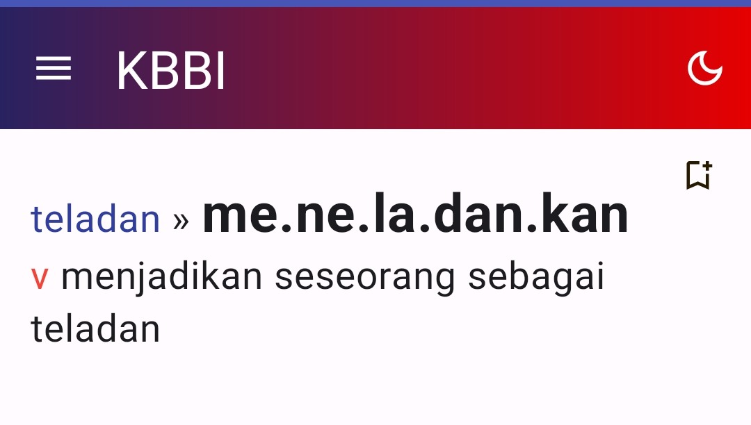 irapryanto's tweet photo. @jurnalpostcom Ki Hajar Dewantara Meneladani kita ✅

Kalau kita meneladan ajaran Ki Hajar Dewantara.

Meneladan tanpa akhiran i artinya mengikuti, meniru, mencontoh. https://t.co/KPZ1vbuIgp