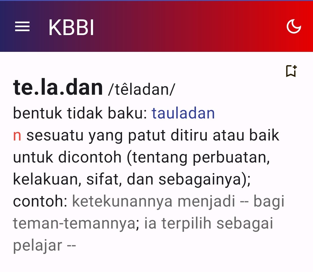 irapryanto's tweet photo. @jurnalpostcom Ki Hajar Dewantara Meneladani kita ✅

Kalau kita meneladan ajaran Ki Hajar Dewantara.

Meneladan tanpa akhiran i artinya mengikuti, meniru, mencontoh. https://t.co/KPZ1vbuIgp