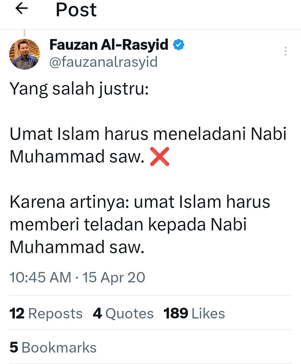 irapryanto's tweet photo. @jurnalpostcom Salah kaprah penggunaan kata meneladani pernah dibahas pakar bahasa Indonesia.

Mohon menjadi perhatian bersama khususnya para editor buku-buku pelajaran sekolah.

Terima Kasih Salam hormat selalu. https://t.co/oJAGzHIhFY