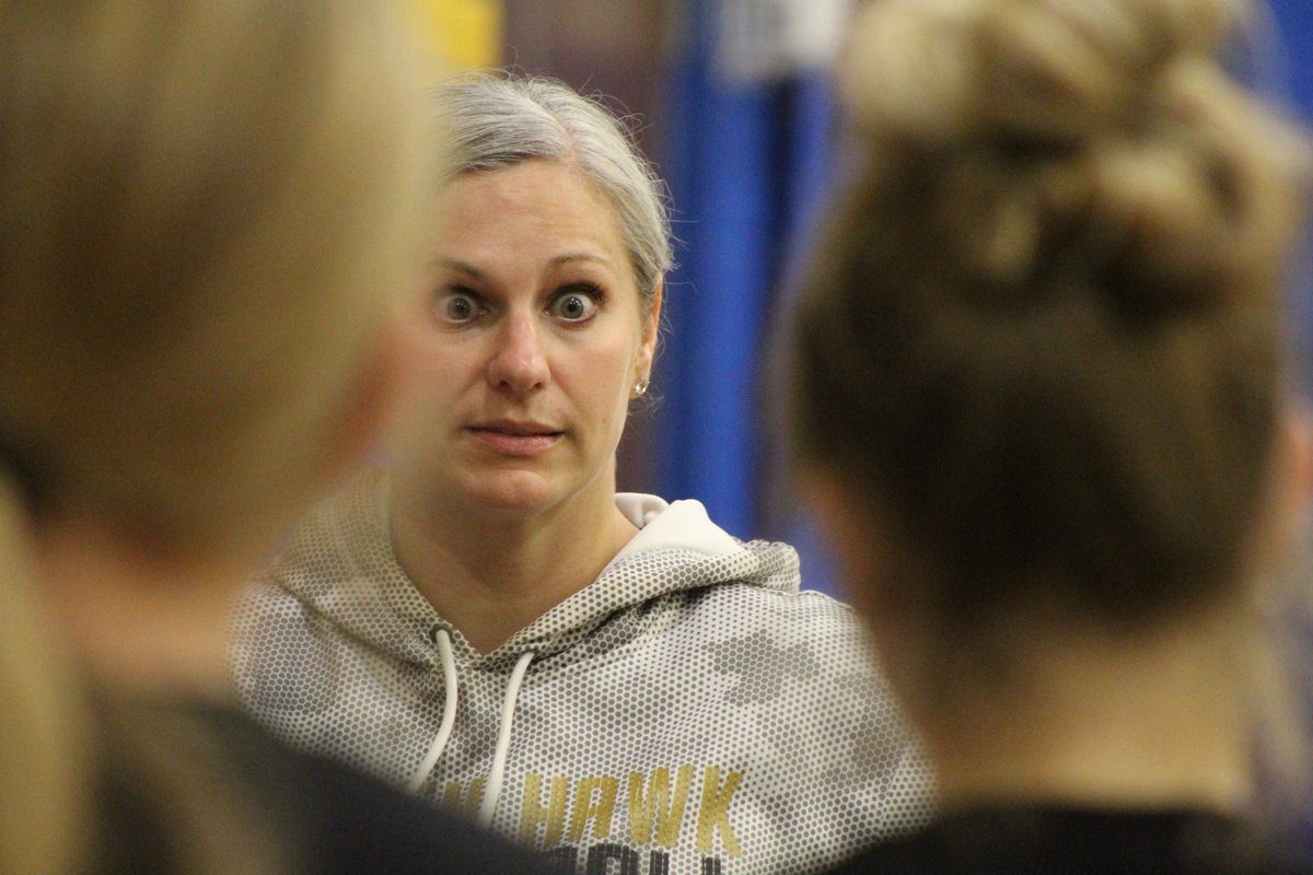 Coach of the Year: Mid-Prairie's Sherry Evans has been named River Valley Conference Volleyball Coach of the Year. Well deserved. Along with husband and co-coach Zeb, Evans has led the Golden Hawks to school win records 2 consecutive years. <a href="/TheNews_Sports/">The News — Sports</a> <a href="/Mid_Prairie/">Mid-Prairie CSD</a>