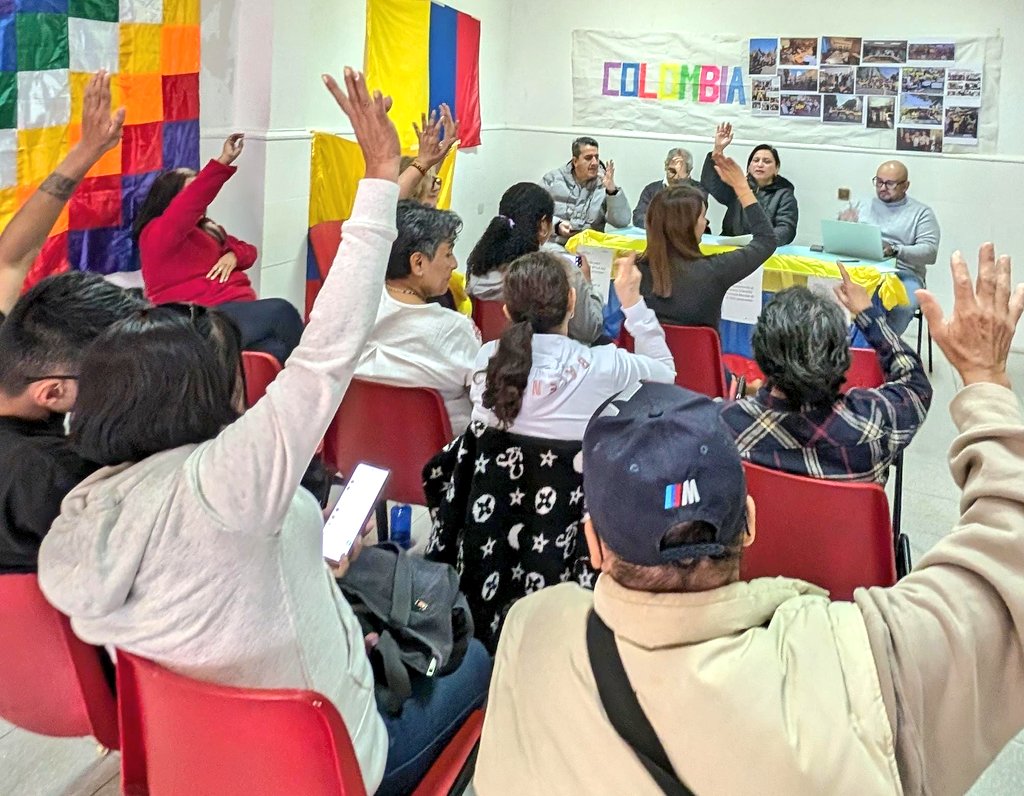 Unidosxcmadrid's tweet image. Un verdadero espacio de deliberación y construcción colectiva. @AsambleaPetroEx @YoAlejoV @CancilleriaCol @petrogustavo @jorgerojas2022 #yosoydefensadepetro #noalgolpe