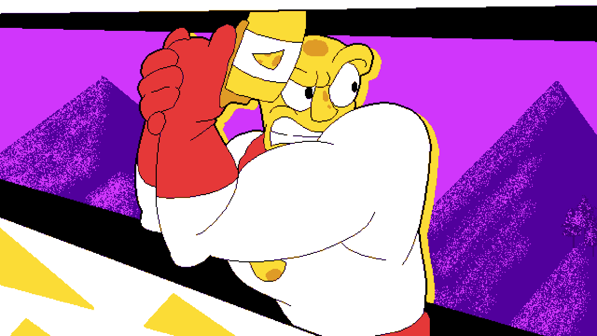 DonDevRed's tweet photo. So I got bored, missed drawing this cheesy lad, and here he be. Figured I'd have him in an action shot.

Kinda wanted to get a better grasp at his design too, so here he be.~

#indiedev #art #Cheddarhead https://t.co/BHlbETzVTe