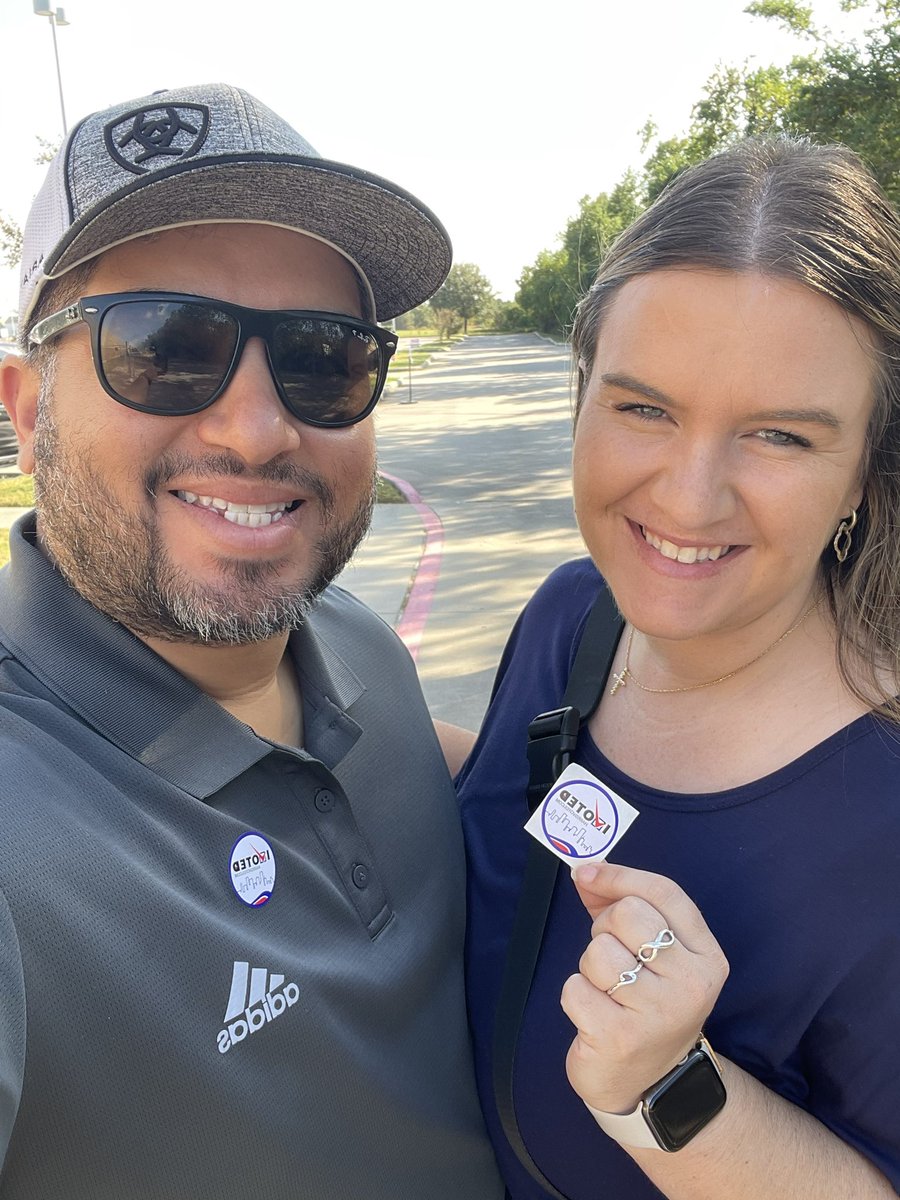 We voted, have you! Make your vote count!! Polling locations are open!