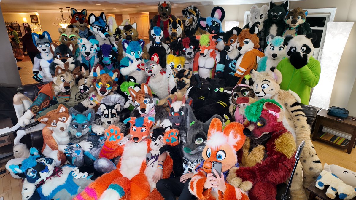 ArcticDalmatian's tweet photo. How many fursuiters are here at this party?

Yes. https://t.co/gXXckAwUQ5