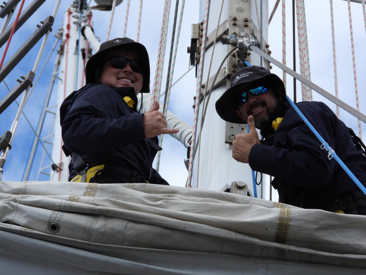 YoungEndeavour1's tweet photo. POV: You’re onboard, living your best life at sea ⛵

This could be your reality—learning the ropes and making memories that slap harder than any TikTok challenge. 🌅

Ready for the most EPIC gap year move?

#YoungEndeavour #ExpandYourHorizons #YourNextMove #SailingGoals https://t.co/FniqGLZGLV